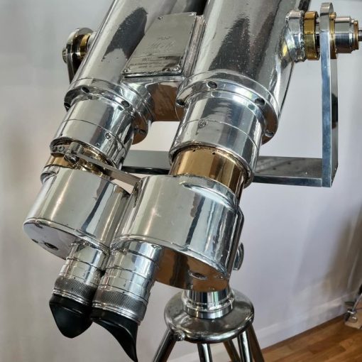 Polished Second World War binoculars - Aviation and Binoculars
