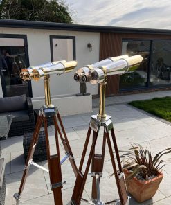 Polished Big Eye and Vintage WW2 Binoculars
